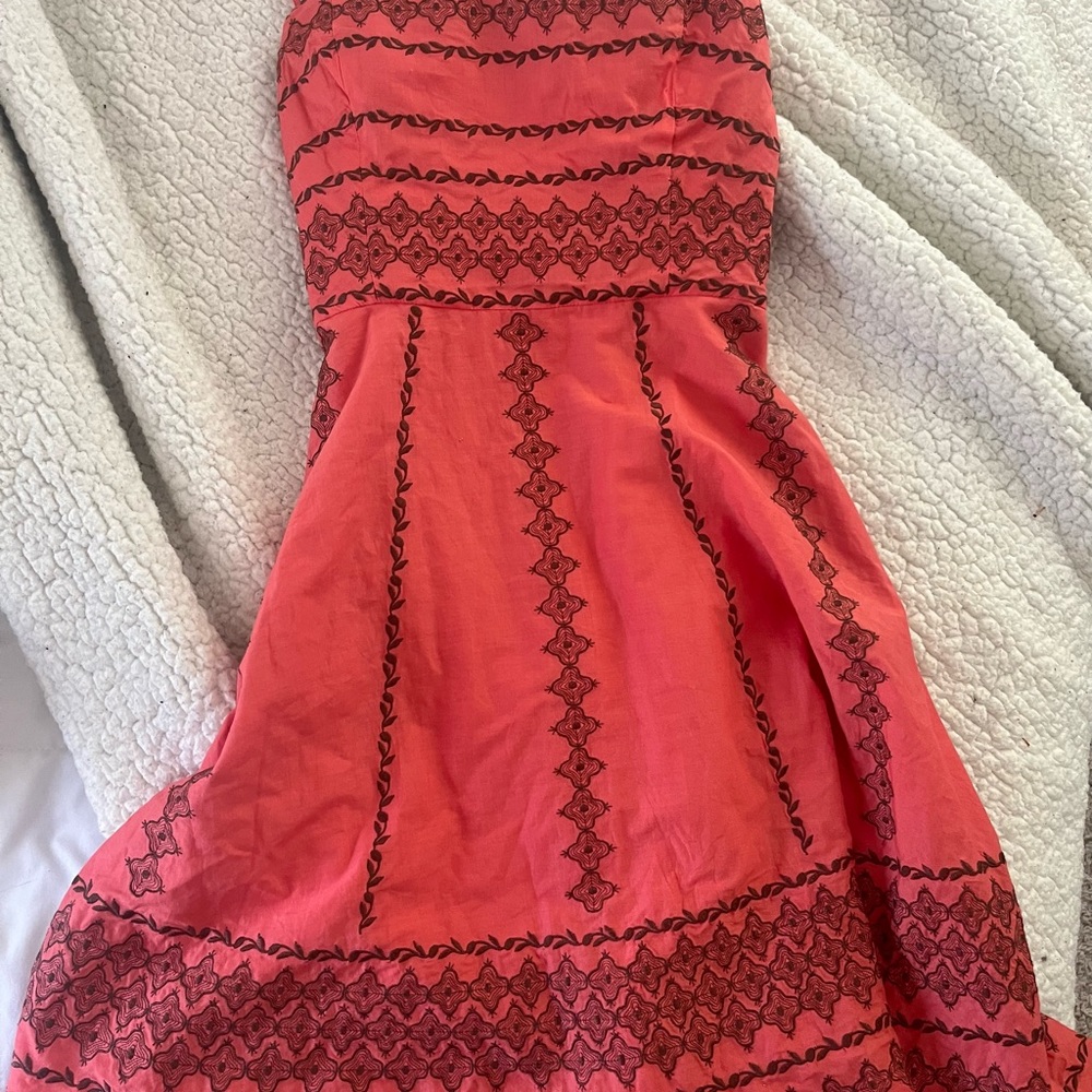 Elegant Pink Strapless Dress